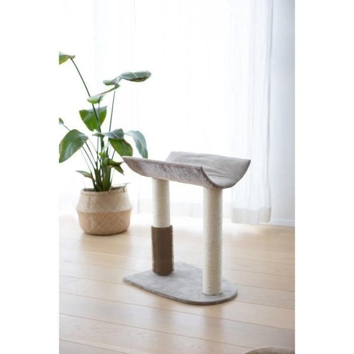 KERBL - Árbol para gatos con ambiente topo - 49 x 35 x 56 cm - Topo - Sisal 3 KERBL - Árbol para gatos con ambiente topo - 49 x 35 x 56 cm - Topo - Sisal 3