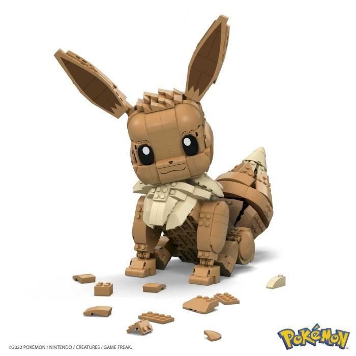 Mega Construx - Pokémon Eevee Giant - Ladrillos de construcción - 10 años y más 4 Mega Construx - Pokémon Eevee Giant - Ladrillos de construcción - 10 años y más 4