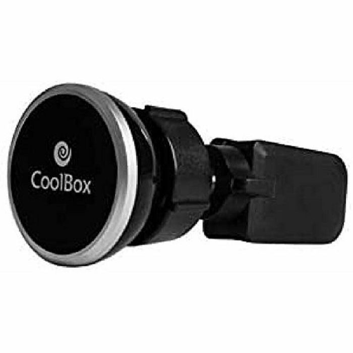 Soporte de Móviles para Coche CoolBox CoolFix Negro Plateado Soporte de Móviles para Coche CoolBox CoolFix Negro Plateado