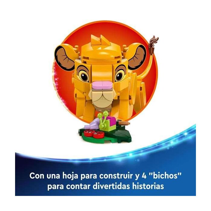 Juego de construccion el rey león: simba cachorro lego disney 4 Juego de construccion el rey león: simba cachorro lego disney 4