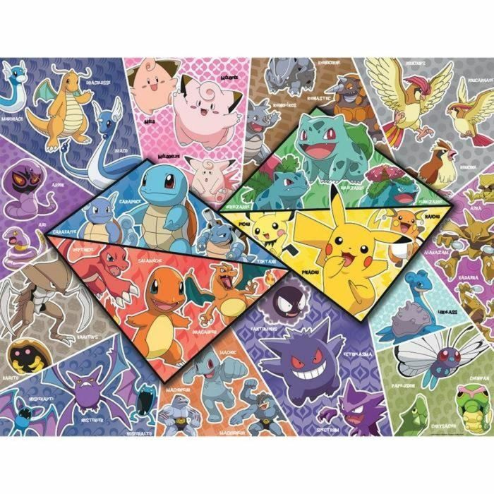 Nathan - POKEMON - Puzzle 2000 piezas - Los 16 tipos de Pokémon - 4005556873142 - Edades 14 y más 1 Nathan - POKEMON - Puzzle 2000 piezas - Los 16 tipos de Pokémon - 4005556873142 - Edades 14 y más 1