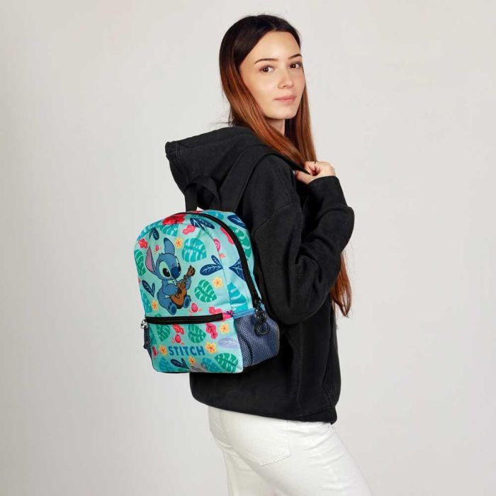 Disney Lilo y Stitch Mochila Sweet Guitar Verde 3 Disney Lilo y Stitch Mochila Sweet Guitar Verde 3