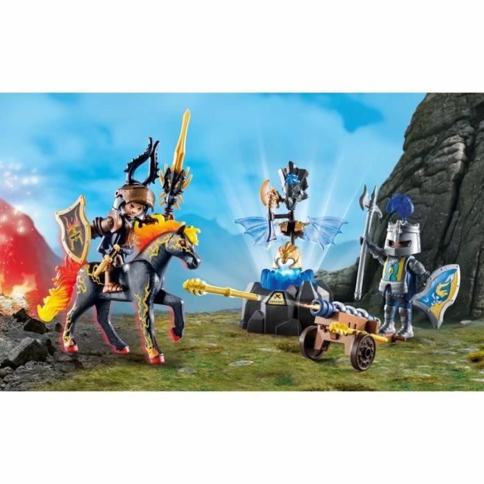Playmobil Guardia Acorazado Novelmore con Caballo y Cañón para Niños a partir de 4 Años 5 Playmobil Guardia Acorazado Novelmore con Caballo y Cañón para Niños a partir de 4 Años 5