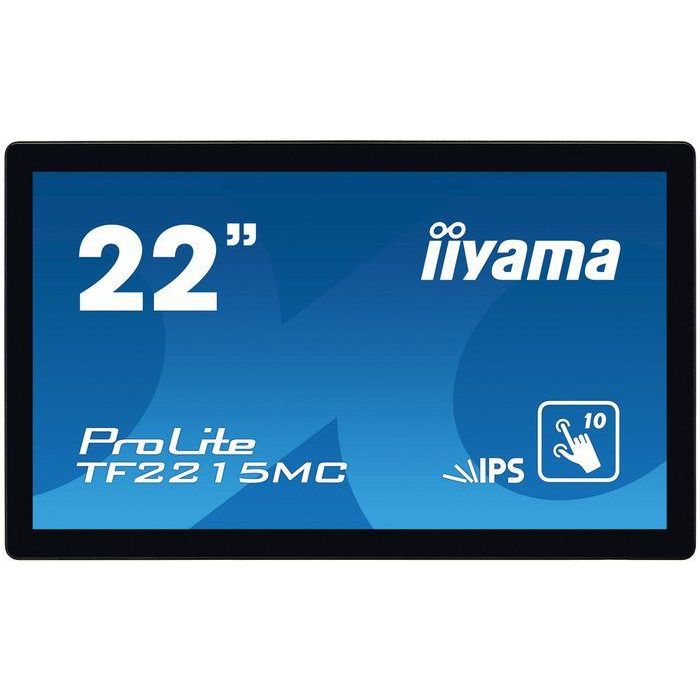iiyama TF2215MC-B2 Monitor Táctil 21.5" Full HD IPS (1920x1080) Multi-Touch HDMI DisplayPort USB Negro 3 iiyama TF2215MC-B2 Monitor Táctil 21.5" Full HD IPS (1920x1080) Multi-Touch HDMI DisplayPort USB Negro 3