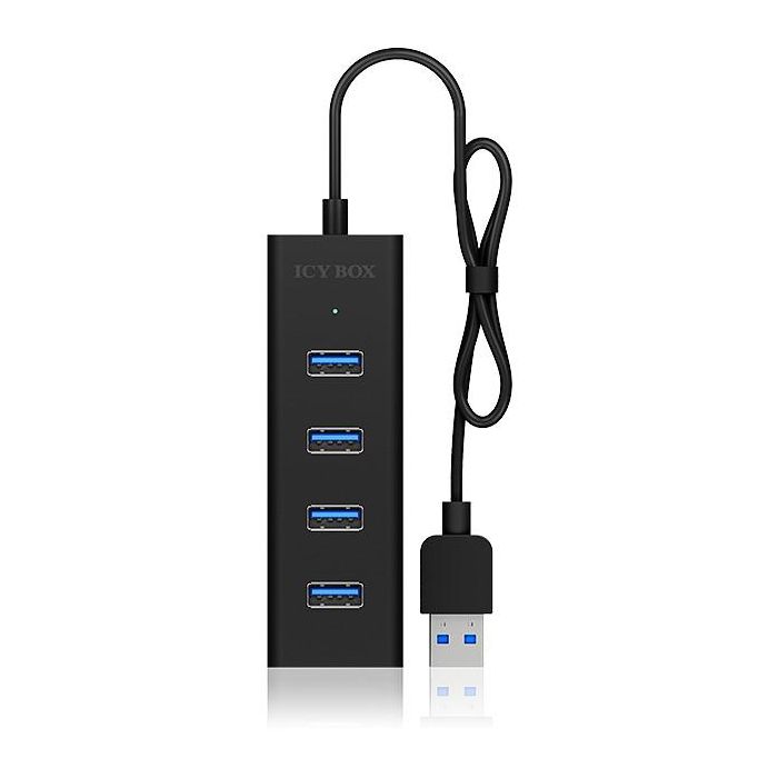 ICY BOX IB-HUB1409-U3 USB 3.0 HUB 4-Port 4xUSB 3.0 2