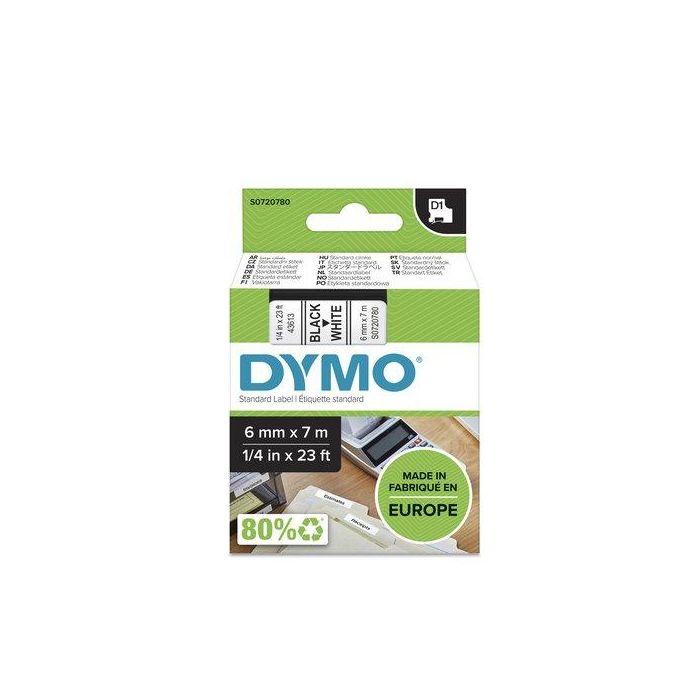 Dymo D1 Standard 6mme6mm x 7m