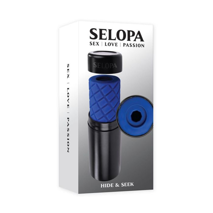 Masturbador Masculino Selopa Selopa Azul 2 Masturbador Masculino Selopa Selopa Azul 2