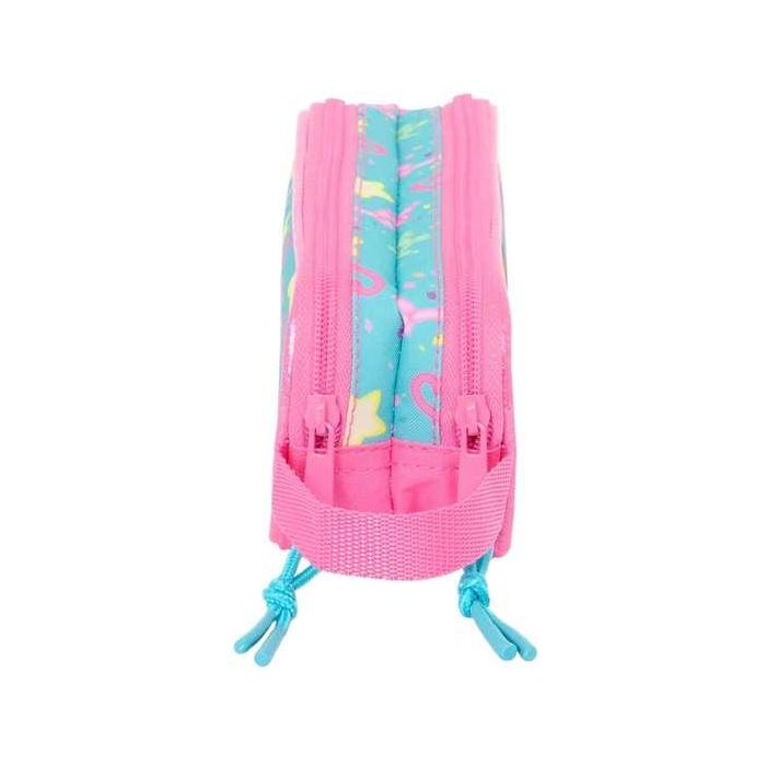 Safta Portatodo Doble Gabby's Dollhouse Confetti 21x8x6 cm 2