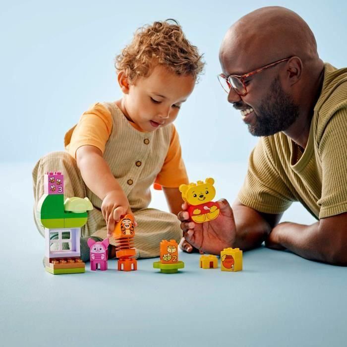 LEGO DUPLO 10457 Fiesta Cumpleaños Winnie Pooh, Tigger, Piglet - Set de Construcción Juguete Educativo Bebés +18 Meses 4