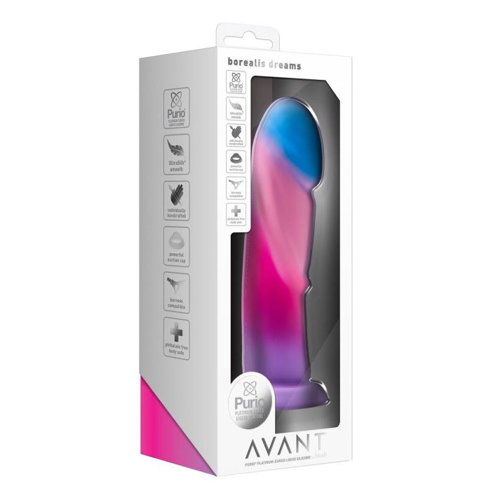 Dildo Blush Avant Borealis Multicolor 1 Dildo Blush Avant Borealis Multicolor 1