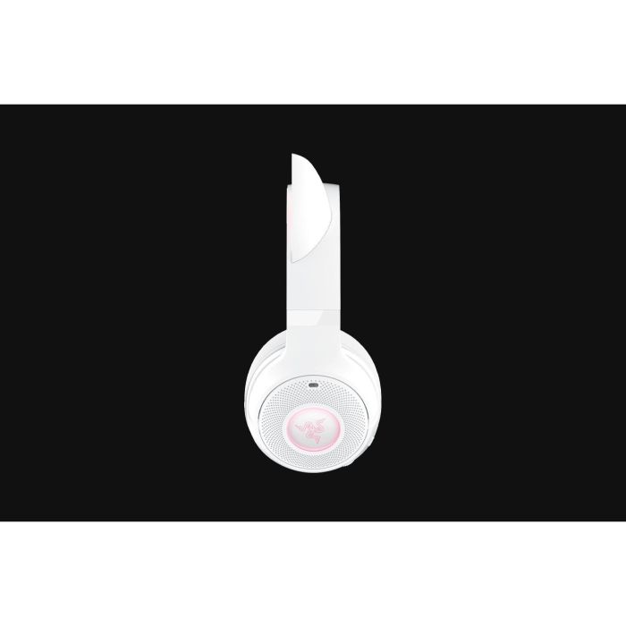 Razer RZ04-04860600-R3M1 Kraken Kitty V2 BT Auriculares Gaming Inalámbricos Bluetooth 5.2 con RGB Chroma, Orejas de Gato, Blancos 1