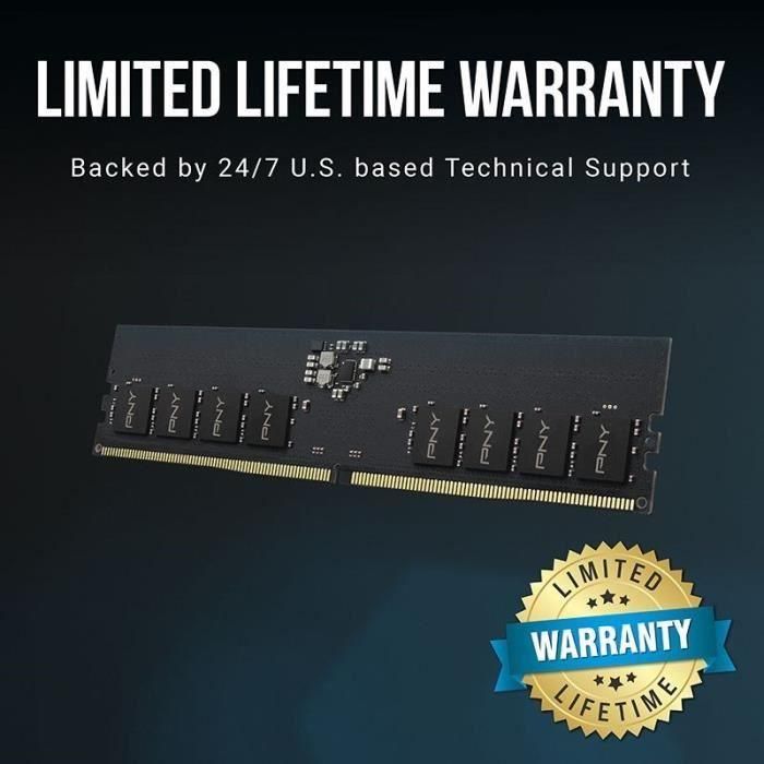 Memoria DDR5 - PNY - RENDIMIENTO - 8 GB - 4800 MHz - Consumo reducido - Rendimiento mejorado 4 Memoria DDR5 - PNY - RENDIMIENTO - 8 GB - 4800 MHz - Consumo reducido - Rendimiento mejorado 4