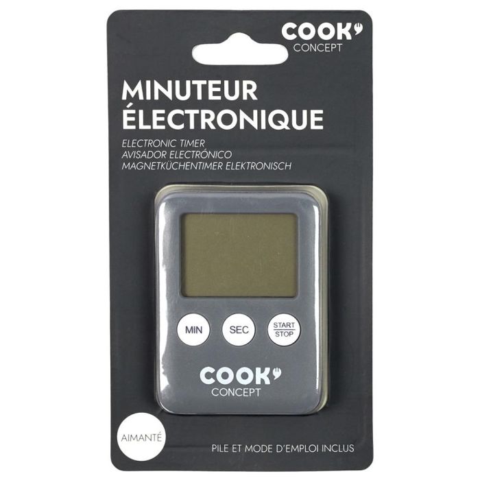 Cook Concept Temporizador Digital Magnético para Cocina con Fijación Imantada 1
