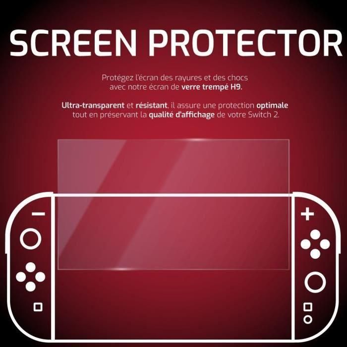 Onlan 3015220019425 Protector de Pantalla de Vidrio Templado H9 para Nintendo Switch 2 1 Onlan 3015220019425 Protector de Pantalla de Vidrio Templado H9 para Nintendo Switch 2 1