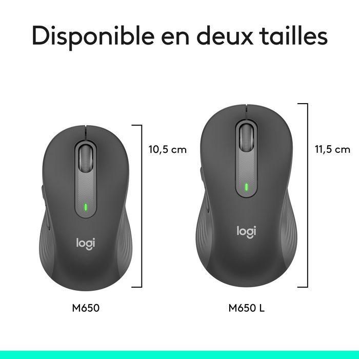 LOGITECH RATON M650 DERECHO TALLA M WIRELESS - GRAFITO 14 LOGITECH RATON M650 DERECHO TALLA M WIRELESS - GRAFITO 14