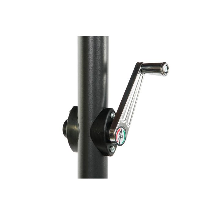 DKD Home Decor Parasol Basicos Sunlla Marron Negro 270 x 270 x 250 cm 9