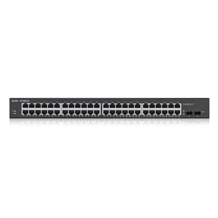 Zyxel GS1900-48-EU0102F switch L2 Gigabit Ethernet (10/100/1000) Negro 12 Zyxel GS1900-48-EU0102F switch L2 Gigabit Ethernet (10/100/1000) Negro 12
