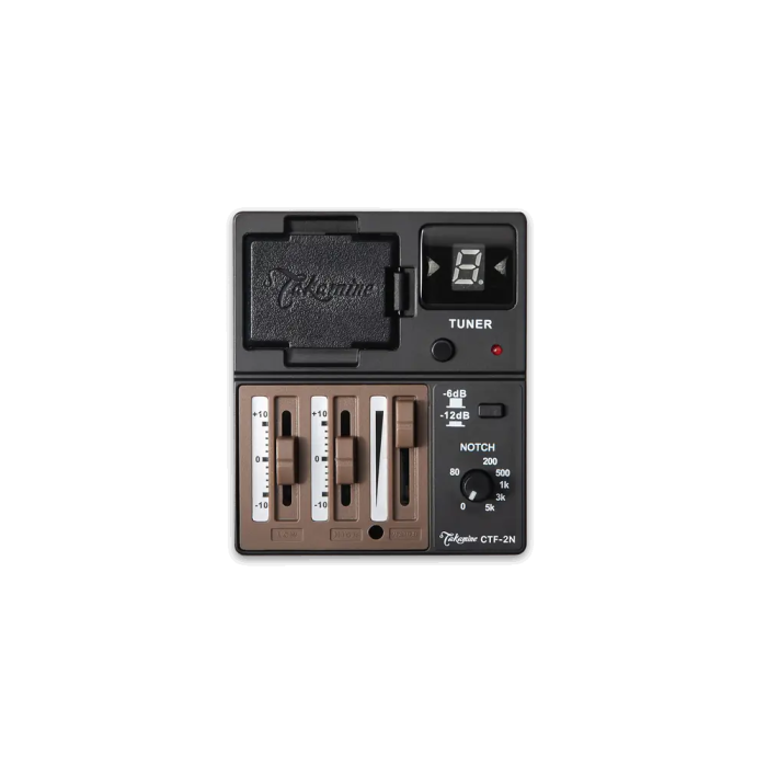 Takamine FT340BS Dreadnought Guitarra Acústica Tapa Abeto Sólido, Fondo y Aros Sapele Figurado, Natural Brillante, Preamplificador CTF-2N 2