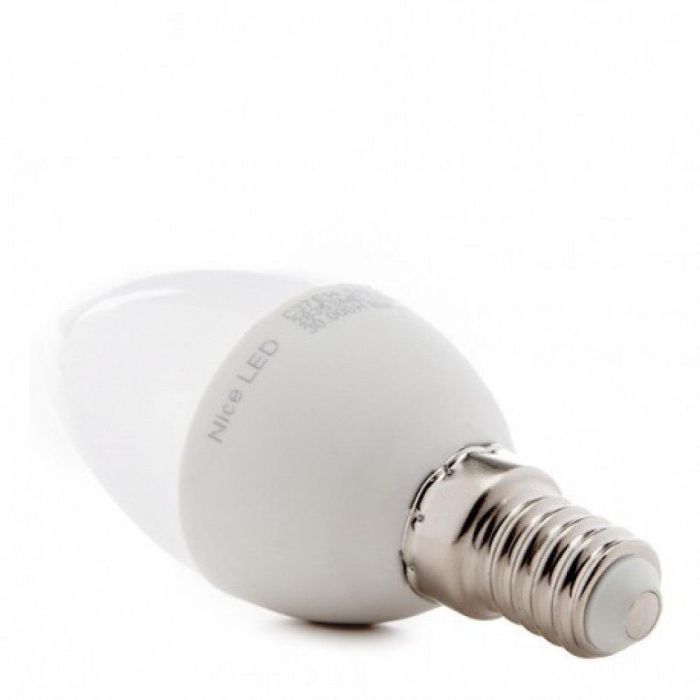 Pack 5 Bombillas LED E14 5W 410Lm 6000ºK 40.000H [HO-C37-E14-5W-RC-CW-PK5-AP] 4