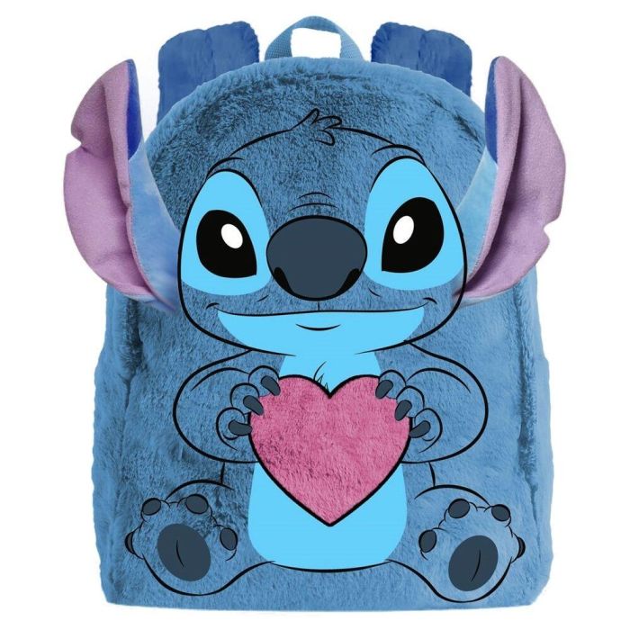 Karactermania Mochila Peluche Corazon Stitch Disney