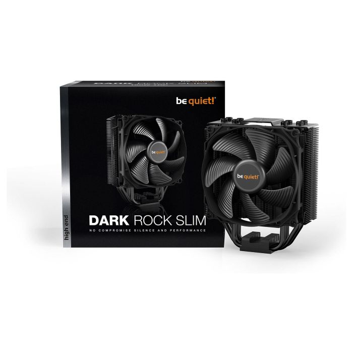 Be Quiet! Dark Rock Slim Refrigerador de CPU AM5/AM4/AM3, 115x/1200/1700/20xx, TDP 150W, Ventilador 120mm PWM, Negro 5