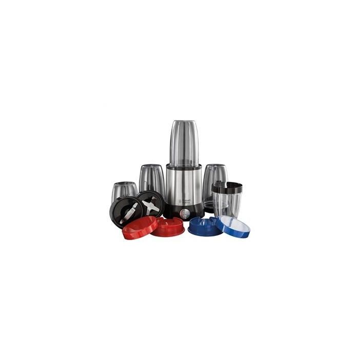 Russell Hobbs 23180-56 Extractor de Nutrientes NutriBoost 700W Acero Cepillado, 2 Cuchillas y Jarras 700/350ml Russell Hobbs 23180-56 Extractor de Nutrientes NutriBoost 700W Acero Cepillado, 2 Cuchillas y Jarras 700/350ml