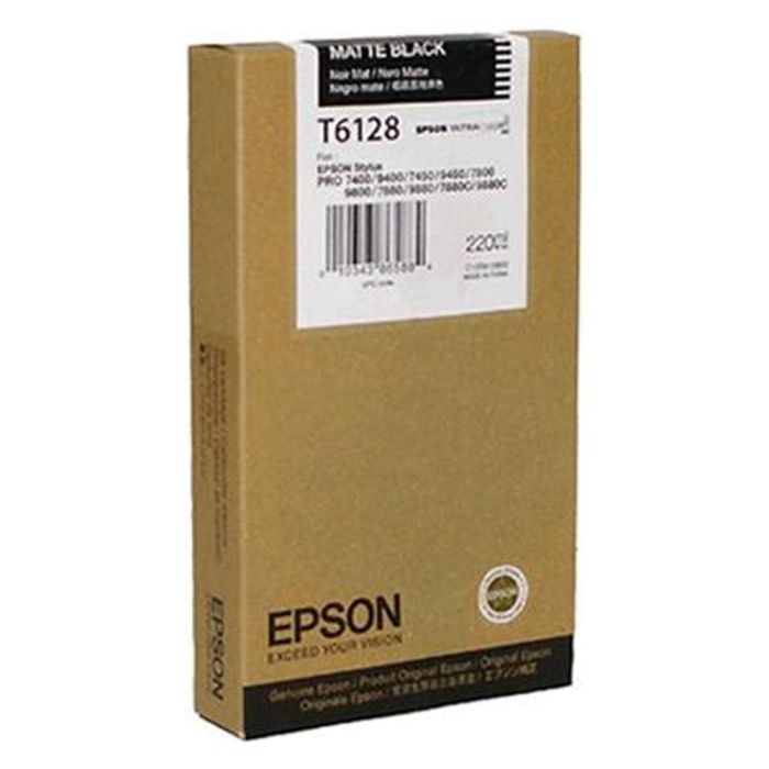 Epson Cartucho Tinta Negra Mate 220ml para Stylus Photo 7450/9450/7400/9400/7880/9880/7800/9800