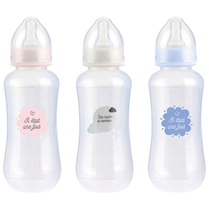 Tom et Zoe Biberón 300 ml Libre de BPA Tetina Silicona 2