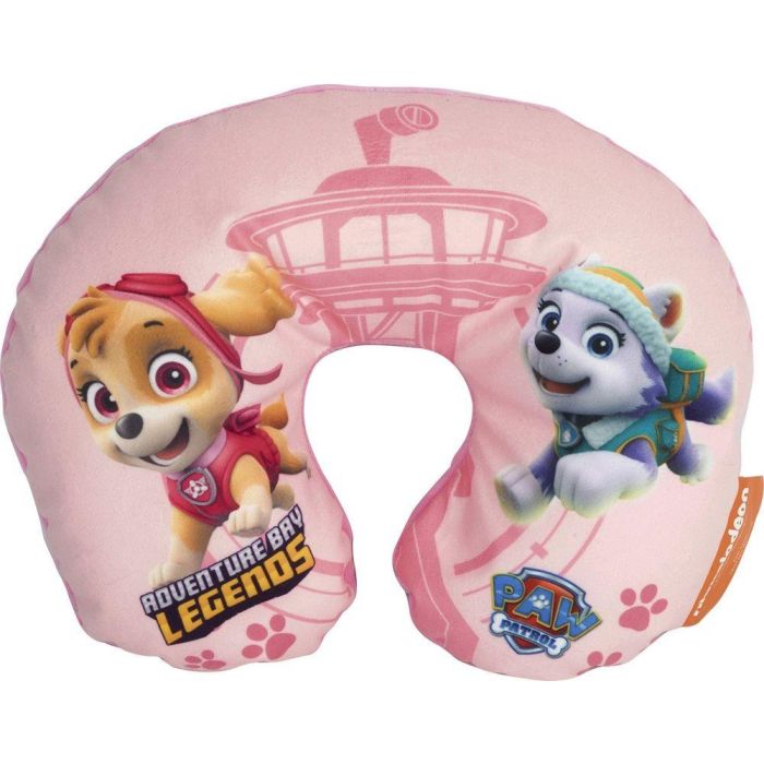 Paw Patrol Almohada De Viaje Niña CZ10627 Infantil Cómoda y Segura