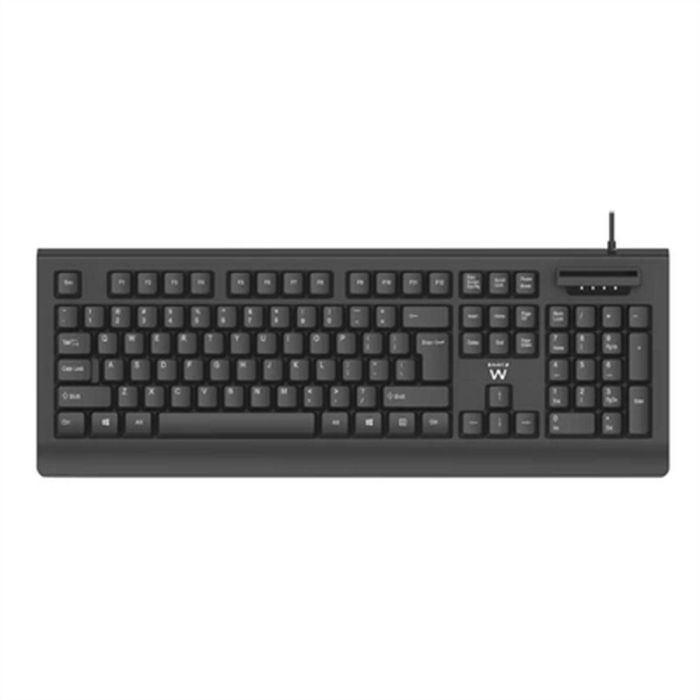 Teclado Ewent EW3286 Negro Qwerty Español QWERTY