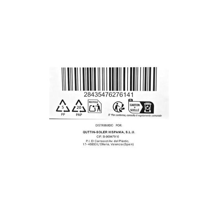Set de 2 cuchillas para peluquería oscilante NERO - Quttin (12 Cajas) 2 Set de 2 cuchillas para peluquería oscilante NERO - Quttin (12 Cajas) 2