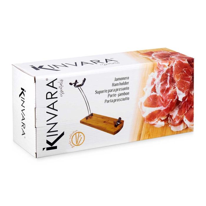 Jamonero de Bambú Kinvara 37 cm - Natural (6 Unidades) 2 Jamonero de Bambú Kinvara 37 cm - Natural (6 Unidades) 2
