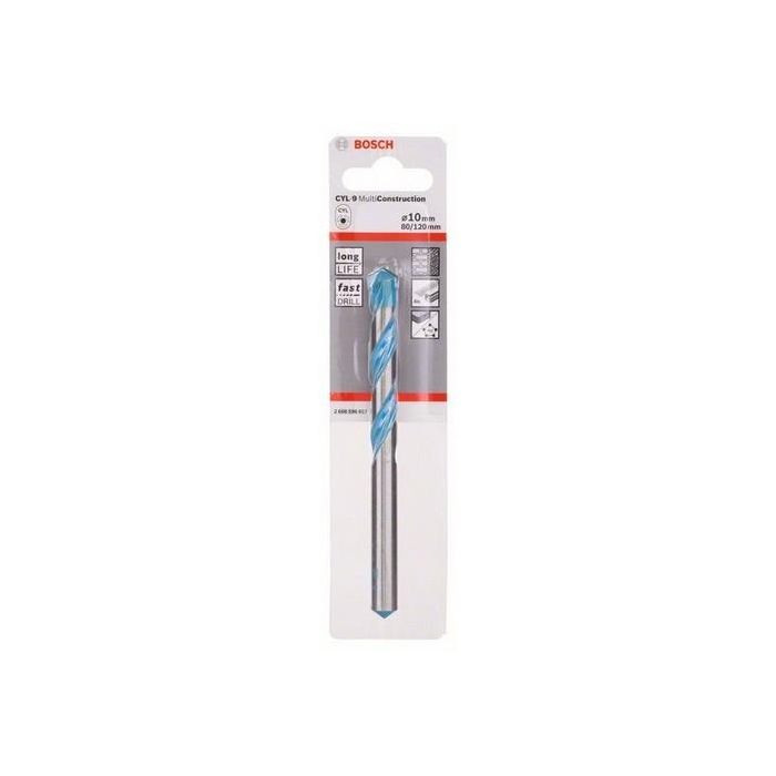 Bosch 1 CYL-9 MultiConst.Bohrer: 10x80x120mm 1