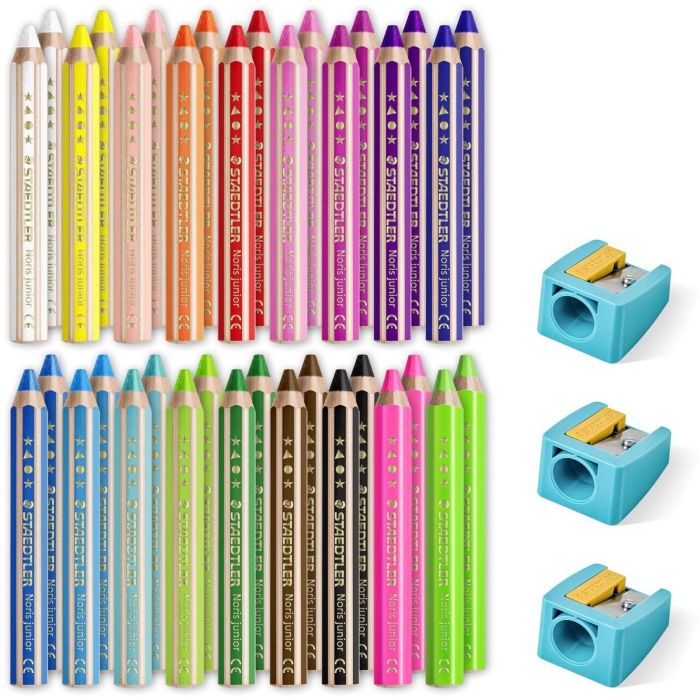 STAEDTLER Buntstifte Noris junior 36 Stk. im Eimer retail 6 STAEDTLER Buntstifte Noris junior 36 Stk. im Eimer retail 6