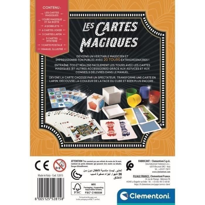 Clementoni - Caja mágica - 20 trucos - A partir de 7 años 2 Clementoni - Caja mágica - 20 trucos - A partir de 7 años 2