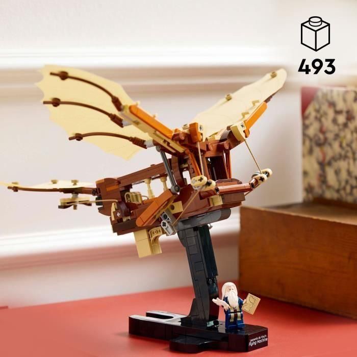 LEGO Icons 10363 La máquina voladora de Leonardo da Vinci - Decoración para adultos 1