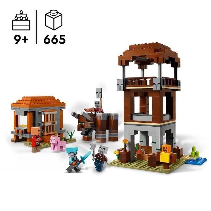 El Puesto De Avanzada Minecraft 21278 Lego 1 El Puesto De Avanzada Minecraft 21278 Lego 1