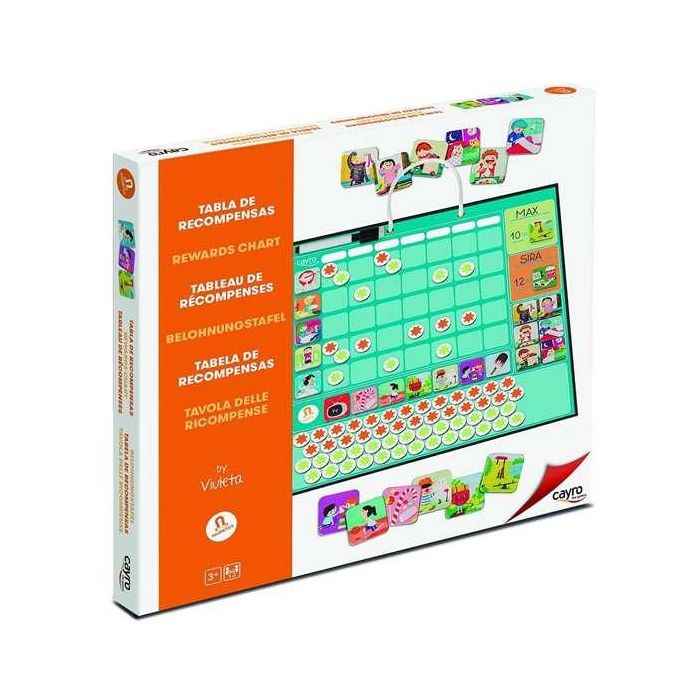Juego tabla de recompensas magnetico 38x38x3.5 Juego tabla de recompensas magnetico 38x38x3.5