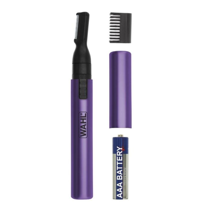 Wahl 5640-116 Recortadora Facial Higiénica Mujer Micro Finish - Batería, Portátil, Cabezal Extraíble, Ideal para Cejas, Vello Facial y Bikini 1 Wahl 5640-116 Recortadora Facial Higiénica Mujer Micro Finish - Batería, Portátil, Cabezal Extraíble, Ideal para Cejas, Vello Facial y Bikini 1