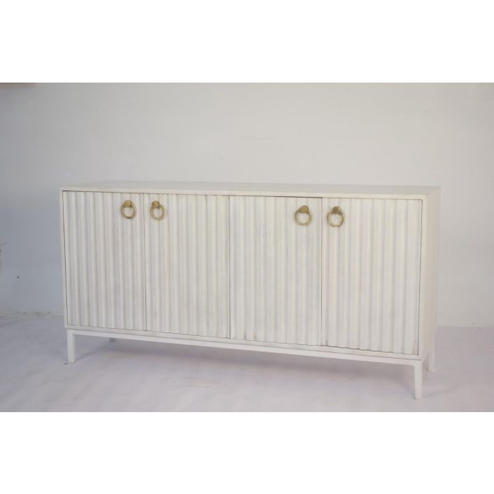 Buffet Moderno DKD Home Decor Blanco 40 x 77 x 152 cm