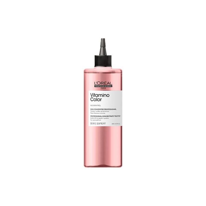 L'Oreal Vitamino Color - Tratamiento de Brillo Intenso 400ml - Nuevo Formato - Pelo Suave y Sedoso L'Oreal Vitamino Color - Tratamiento de Brillo Intenso 400ml - Nuevo Formato - Pelo Suave y Sedoso