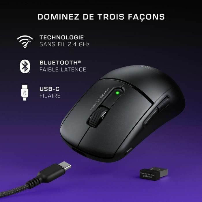 Turtle Beach Burst II Air Ratón Gaming Inalámbrico Negro 1 Turtle Beach Burst II Air Ratón Gaming Inalámbrico Negro 1