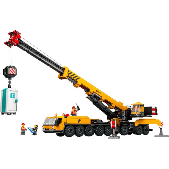LEGO 60409 Grúa de Construcción Móvil Amarilla LEGO City, Set de Construcción de Juguete para Niños y Niñas, Regalo Perfecto 1