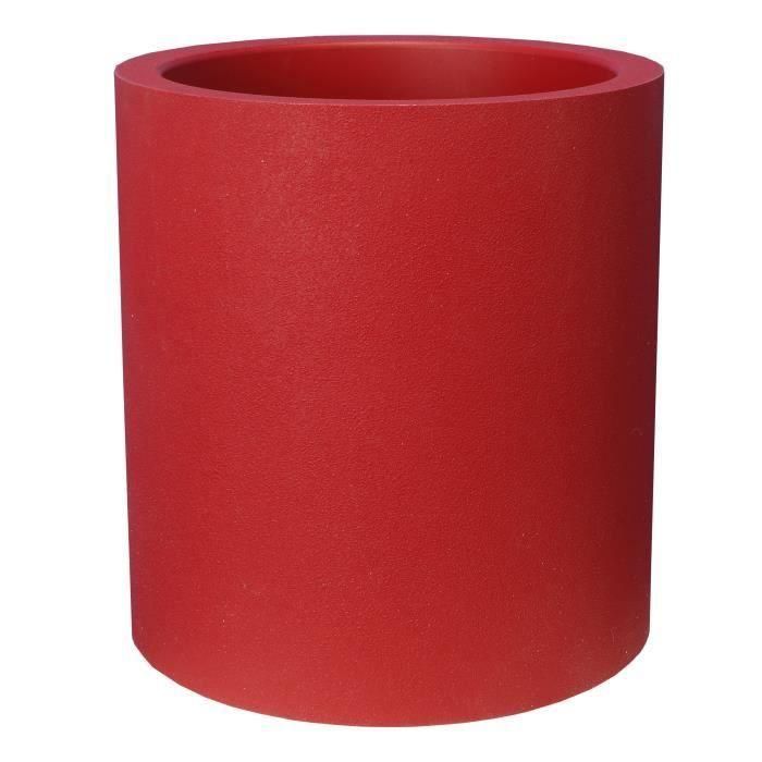 Contenedor Redondo de Granito 50 Rojo Contenedor Redondo de Granito 50 Rojo