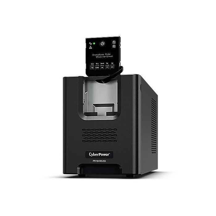 CyberPower PR1500ELCD SAI Línea Interactiva 1500VA/1350W Onda Senoidal Pura para Servidores y Estaciones de Trabajo - 8 Salidas Torre con AVR 1 CyberPower PR1500ELCD SAI Línea Interactiva 1500VA/1350W Onda Senoidal Pura para Servidores y Estaciones de Trabajo - 8 Salidas Torre con AVR 1