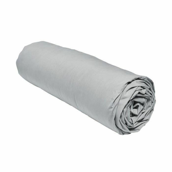 Today TOD3574643514530 Sábana Bajera Ajustable Prestigio Charge 100% Algodón Percala 140x200+30 cm (2 personas) Acero