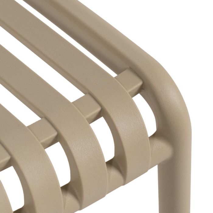 Silla Apilable Beige Polipropileno 50 X 58 X 80 cm
