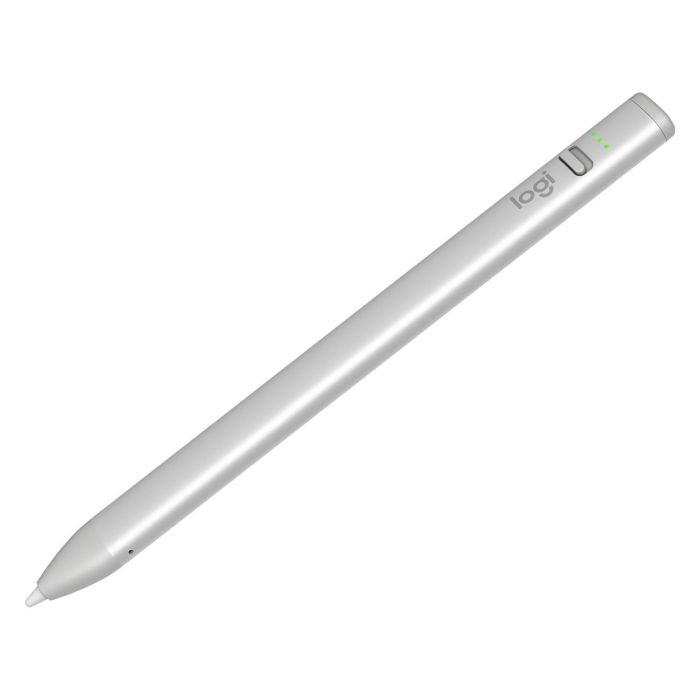 Logitech Crayon - Lápiz Digital para iPad con USB-C, Tecnología Apple Pencil, Compatible con iPad Pro/Air/10ª Gen, Recargable, Sensible a la Inclinación, Rechazo de Palma, Plata Logitech Crayon - Lápiz Digital para iPad con USB-C, Tecnología Apple Pencil, Compatible con iPad Pro/Air/10ª Gen, Recargable, Sensible a la Inclinación, Rechazo de Palma, Plata