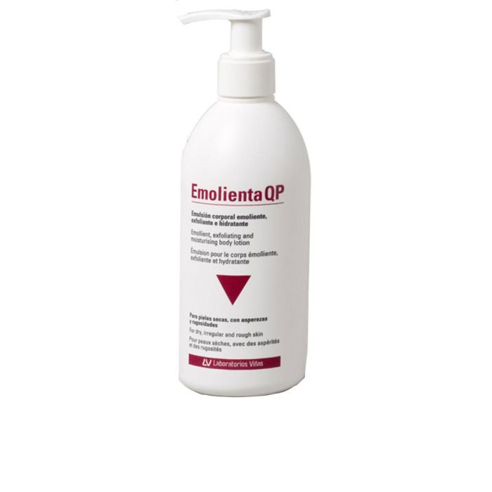 Emolienta QP Emulsión Corporal Emoliente, Exfoliante e Hidratante 300 ml - Suaviza y Hidrata la Piel Emolienta QP Emulsión Corporal Emoliente, Exfoliante e Hidratante 300 ml - Suaviza y Hidrata la Piel