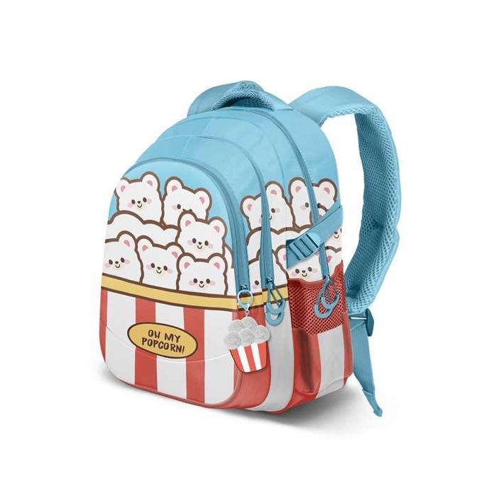 Karactermania Mochila OMP! Run. Plus FAN Popcorn, 3 compartimentos, puerto USB, material Ripstop, Azul, 21 x 34 x 46 cm 0 Karactermania Mochila OMP! Run. Plus FAN Popcorn, 3 compartimentos, puerto USB, material Ripstop, Azul, 21 x 34 x 46 cm 0